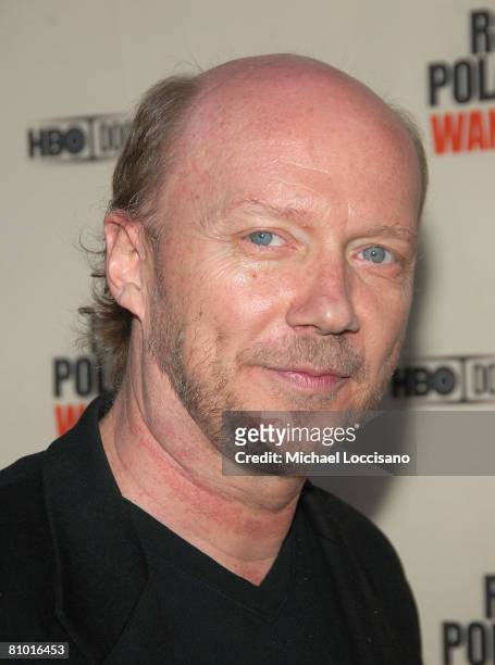 Director Paul Haggis attends the HBO Documentaries premiere Of "Roman Polanski: Wanted And Desired" at The Paris Thatre in New York City on May 6,...