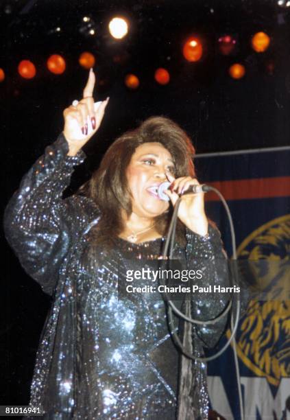 Photo of Denise LaSalle at the Blues Estafette, Utrecht, Holland on 11-28-92