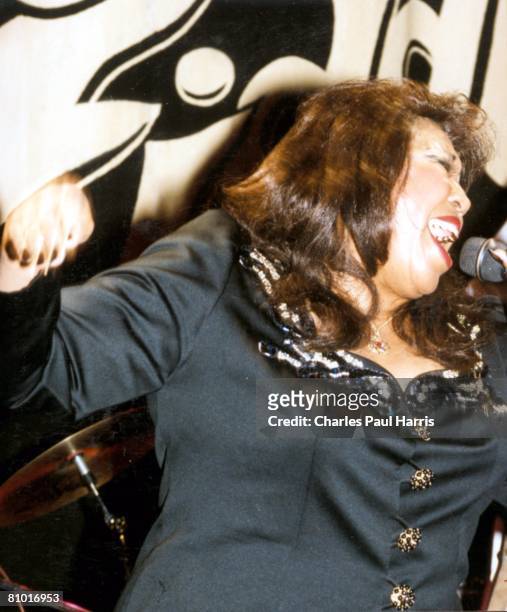 Photo of Denise LaSalle at The Mean Fiddler, Harlesden, London on 7-12-93