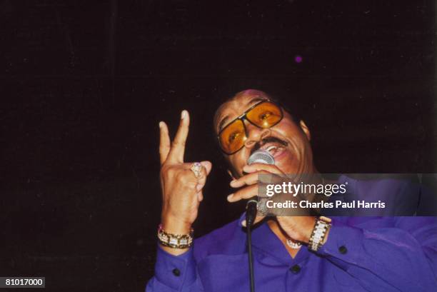 Photo of Little Milton at the Blues Estafette, Utrecht, Holland on 11-19-00