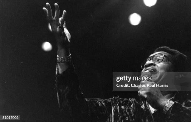 Photo of Little Milton at the Blues Estafette, Utrecht, Holland on 11-21-93