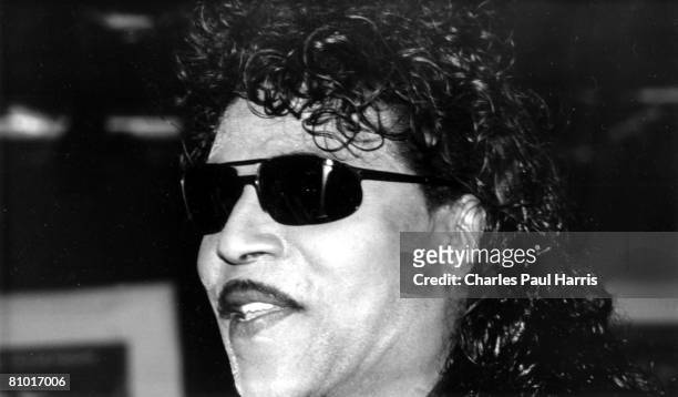 Musician Little Richard speaks at a press conference at The Orange Club on November 30, 1992 in London, England.