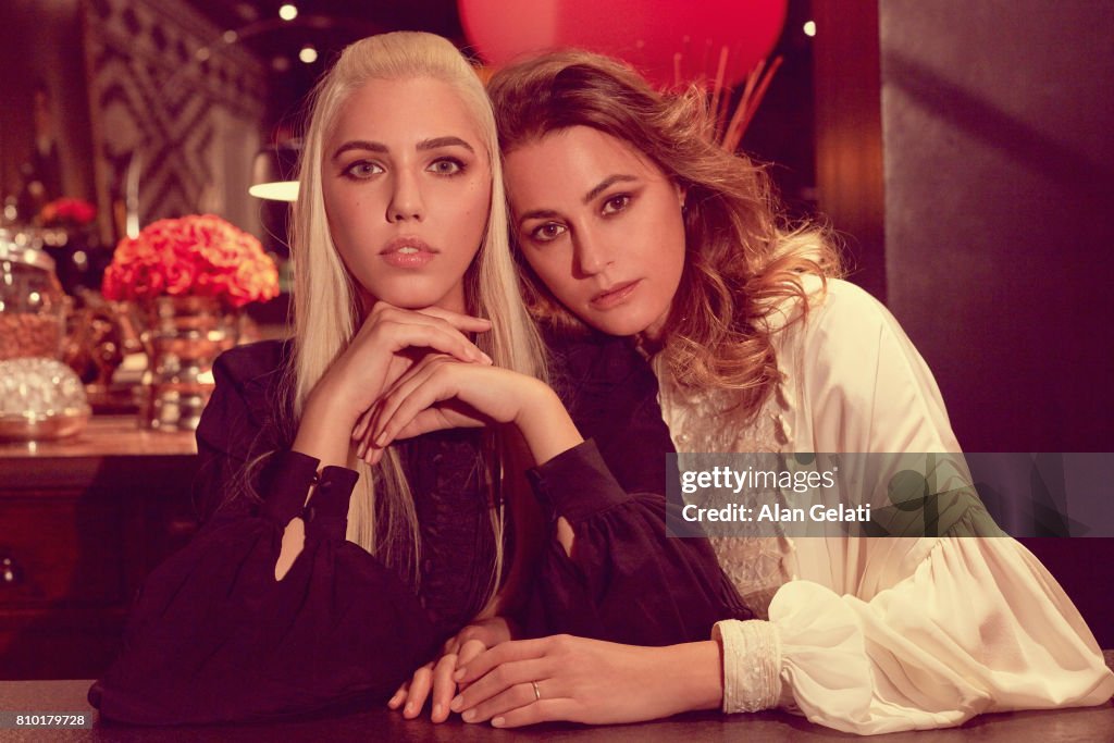 Amber & Yasmin LeBon, Vanity Fair Italy, March 1, 2017