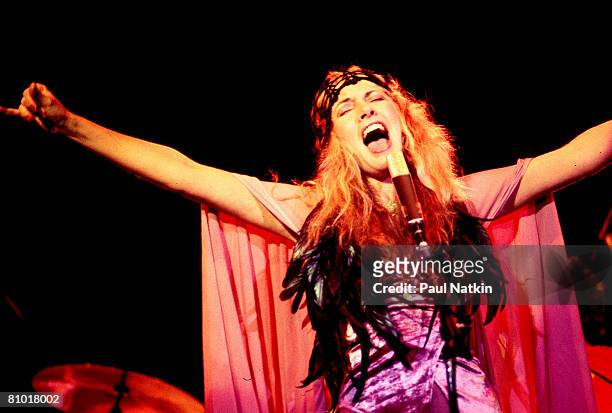 Stevie Nicks of Fleetwood Mac on 7/19/78 in East Troy, Wi.