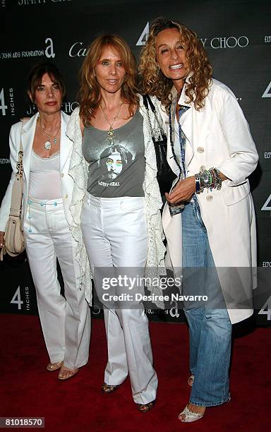 Rosanna Arquette , Ann Dexter-Jones and guest