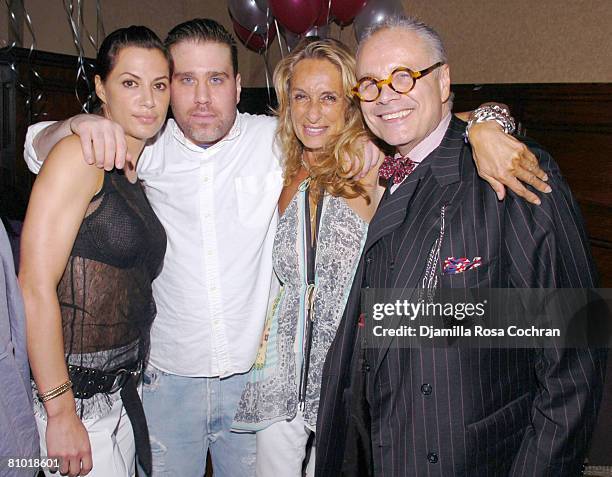 Alexis Clemente, Noel Ashman, Ann Dexter-Jones and Mel Sachs