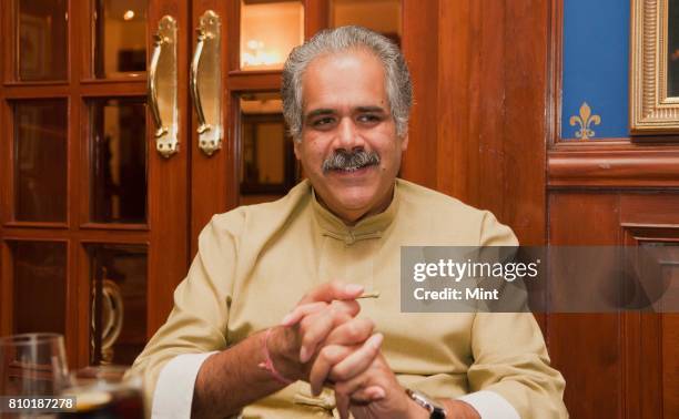 Rahul Bhatia, MD and Co founder of India's low cost airline Indigo, photographed at The imperial Hotel.