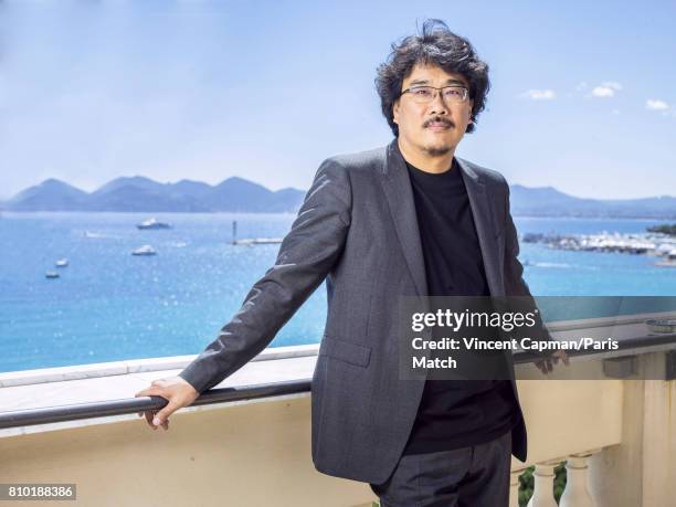 Film director Bong Joon-ho is photographed for Paris Match on May 20, 2017 in Cannes, France.