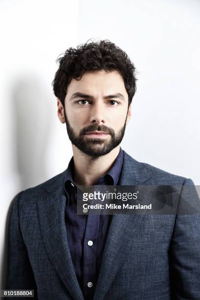 Actor Aidan Turner is photographed on June 9, 2017 in London, England.