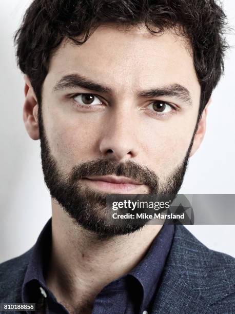 Actor Aidan Turner is photographed on June 9, 2017 in London, England.