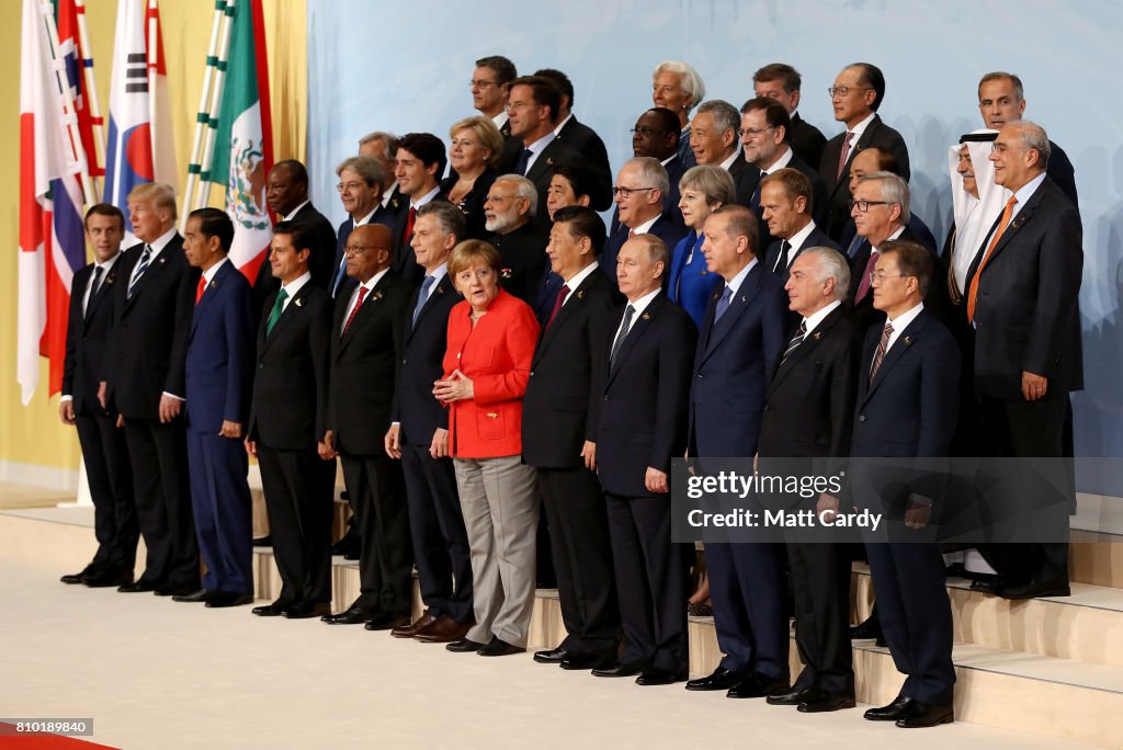 G20 Nations Hold Hamburg Summit