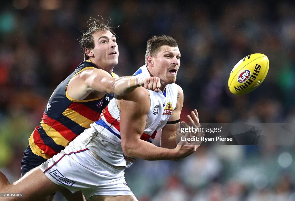 AFL Rd 16 - Adelaide v Western Bulldogs