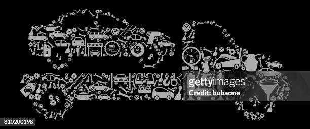 auto verkehr auto reparieren autos und kfz vektor icon hintergrund - auto rückspiegel stock-grafiken, -clipart, -cartoons und -symbole