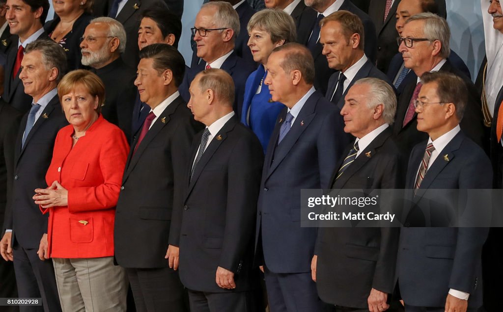 G20 Nations Hold Hamburg Summit