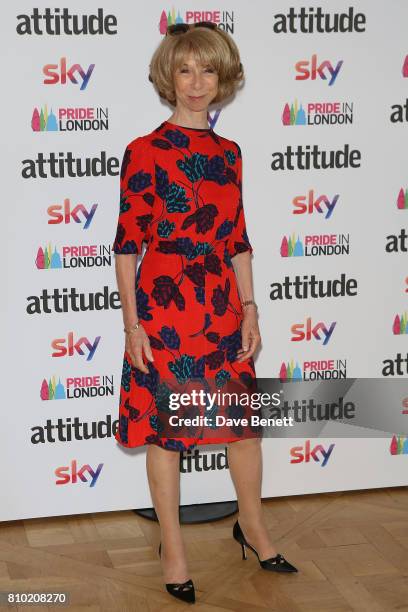 Helen Worth attends The Attitude Pride Awards 2017 at Mandarin Oriental Hyde Park on July 7, 2017 in London, England.