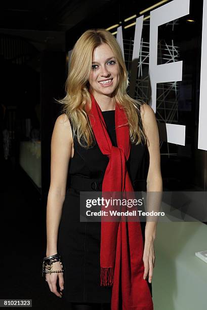 Gracie Otto during the program launch for the Sydney Film Festival at Customs House on May 8, 2008 in Sydney, Australia.