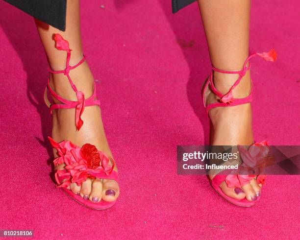 Cathy Hummels attends the Gala Fashion Brunch Ellington Hotel on July 7, 2017 in Berlin, Germany.