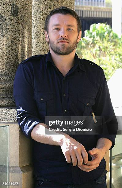 Actor Joel Edgerton poses during the program launch for the Sydney Film Festival at Customs House on May 8, 2008 in Sydney, Australia.