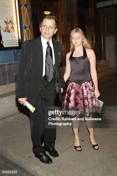 Mikhail Baryshnikov and daughter Alexandra Baryshnikov