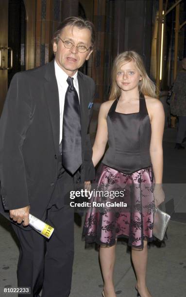 Mikhail Baryshnikov and daughter Alexandra Baryshnikov