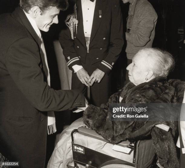 Mikhail Baryshnikov and Agnes de Mille