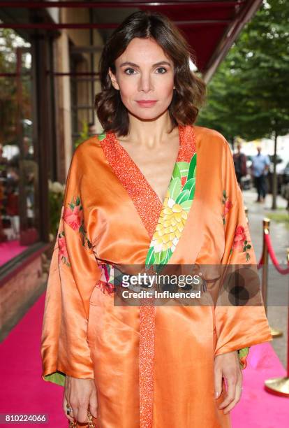 Nadine Warmuth attends the Gala Fashion Brunch Ellington Hotel on July 7, 2017 in Berlin, Germany.
