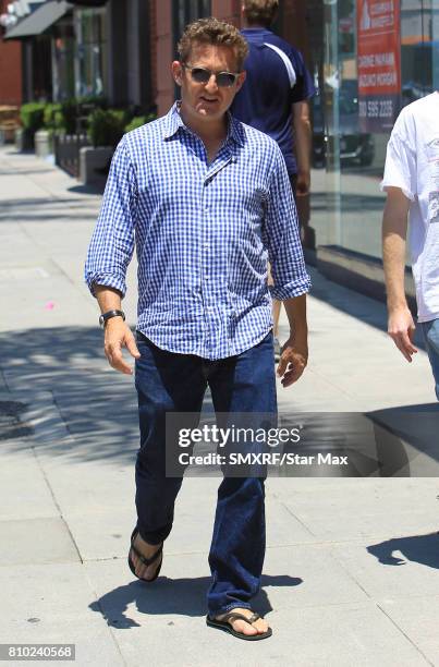 Alex Winter is seen on July 6, 2017 in Los Angeles, California.