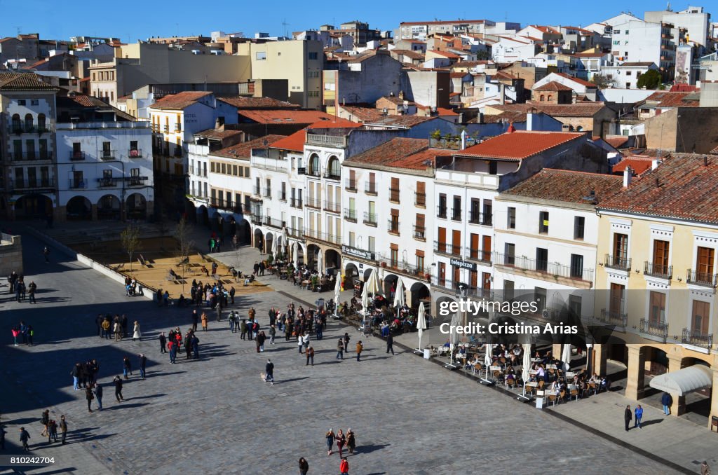 Plaza Mayor Of Caceres