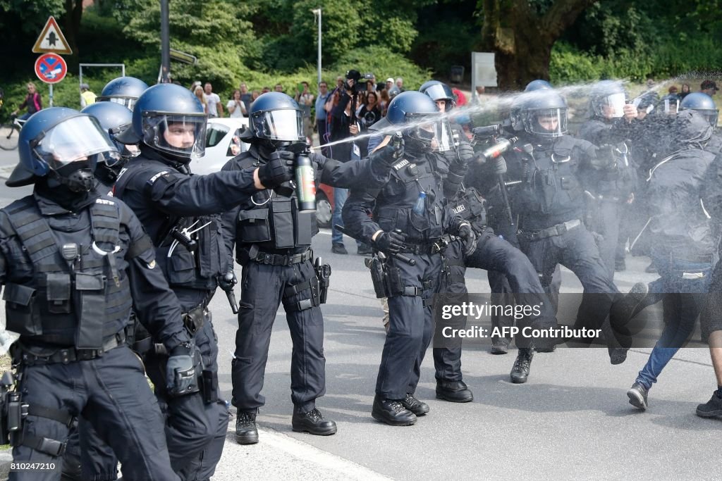 GERMANY-G20-SUMMIT-PROTEST