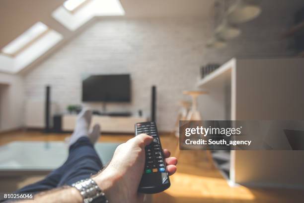 changing channels on tv - alter tv stock pictures, royalty-free photos & images