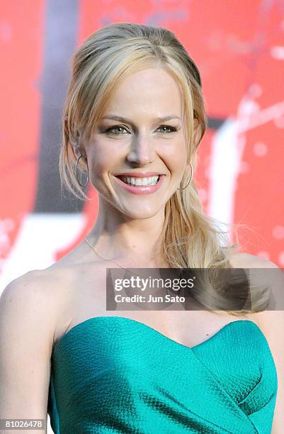 Actress Julie Benz attends "Rambo" Japan Premiere at Roppongi Hills on May 8, 2008 in Tokyo, Japan.