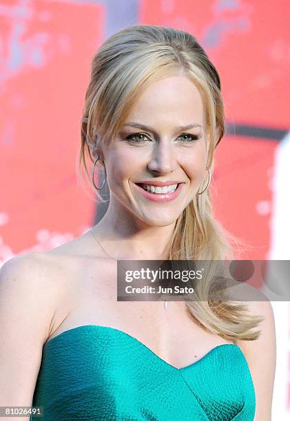 Actress Julie Benz attends "Rambo" Japan Premiere at Roppongi Hills on May 8, 2008 in Tokyo, Japan.