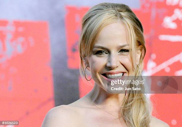 Actress Julie Benz attends "Rambo" Japan Premiere at Roppongi Hills on May 8, 2008 in Tokyo, Japan.