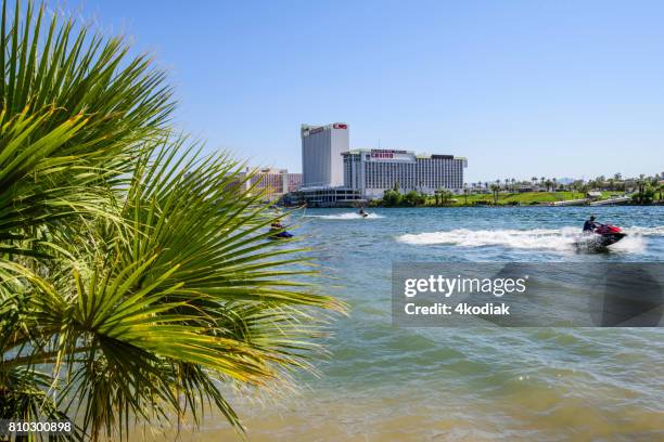 laughlin  nevada  usa looking from colorado river - laughlin nevada stock pictures, royalty-free photos & images