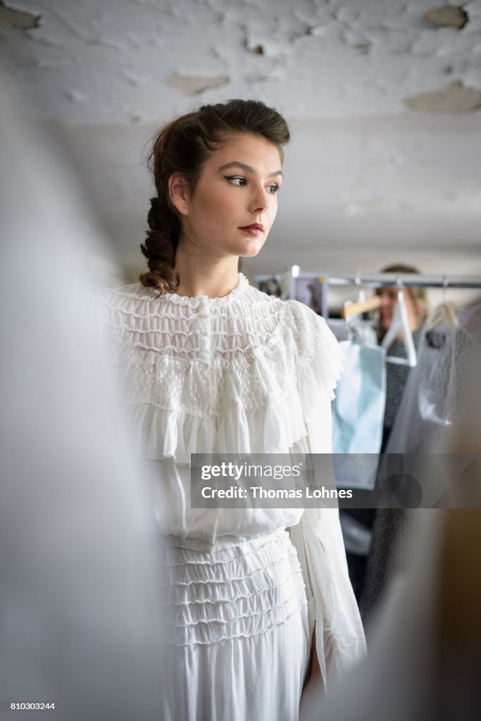 Greenshowroom & Ethical Fashion Show Backstage - Mercedes-Benz Fashion Week Berlin Spring/Summer 2018