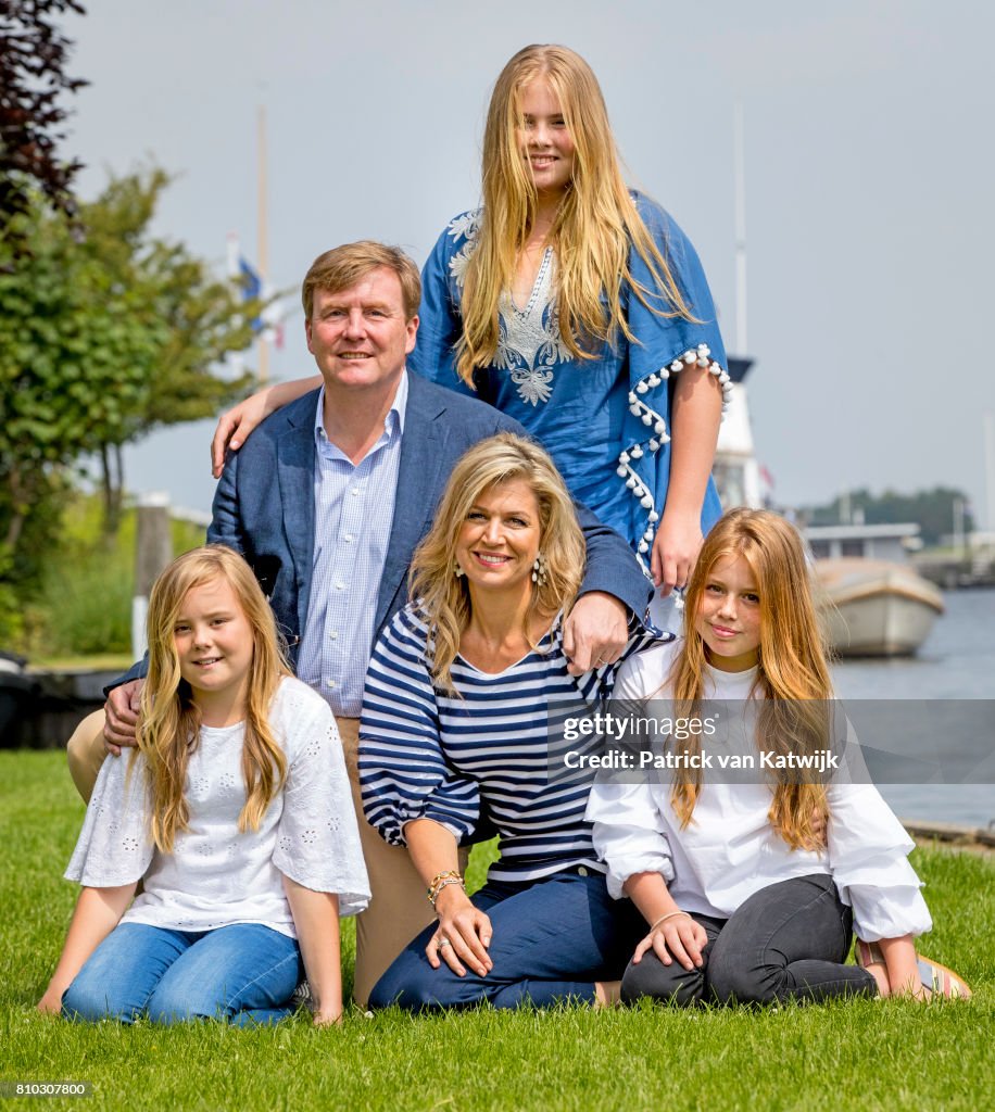Dutch Royal Family Summer Photo Call