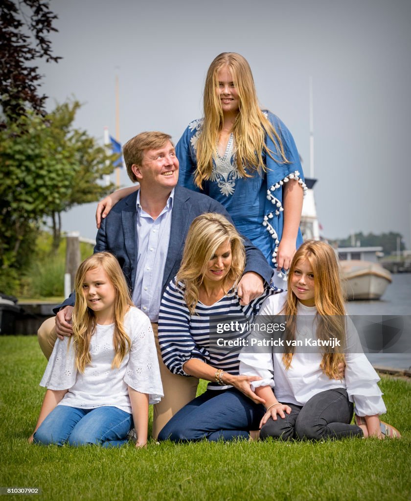 Dutch Royal Family Summer Photo Call