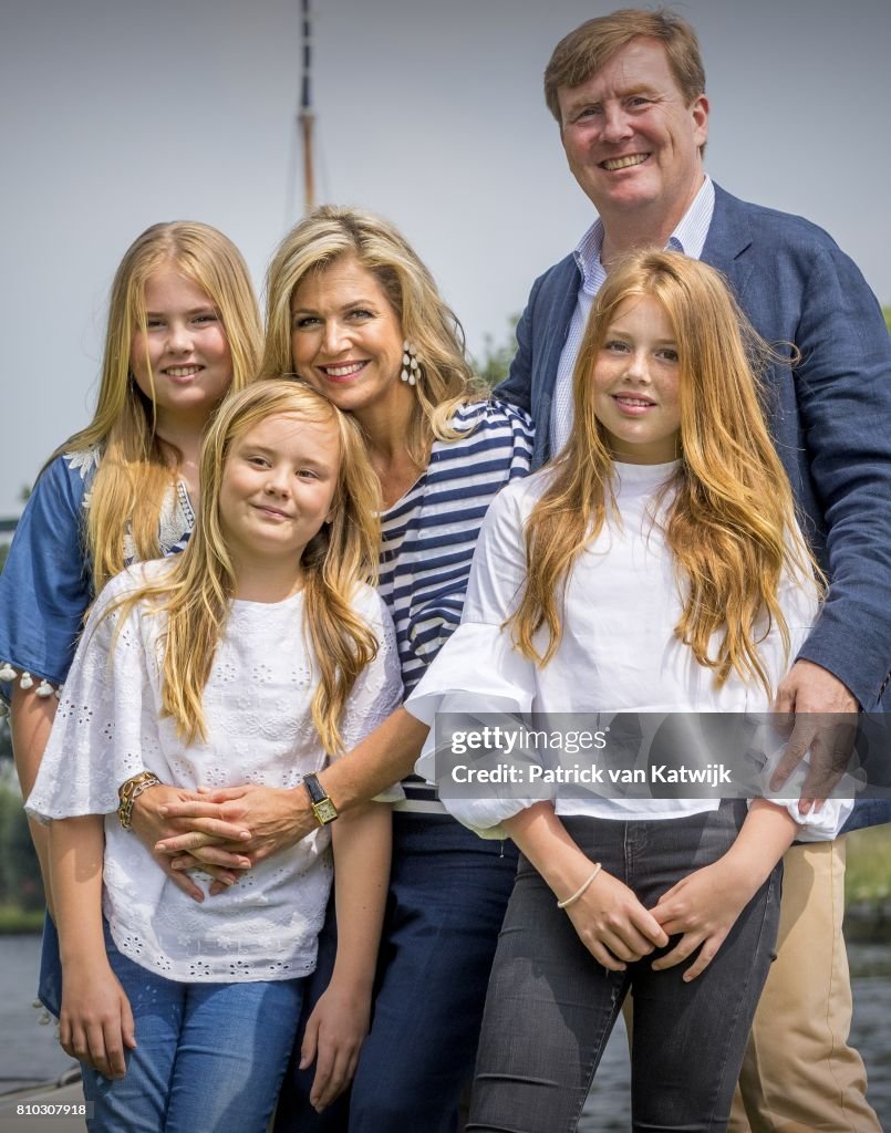 Dutch Royal Family Summer Photo Call