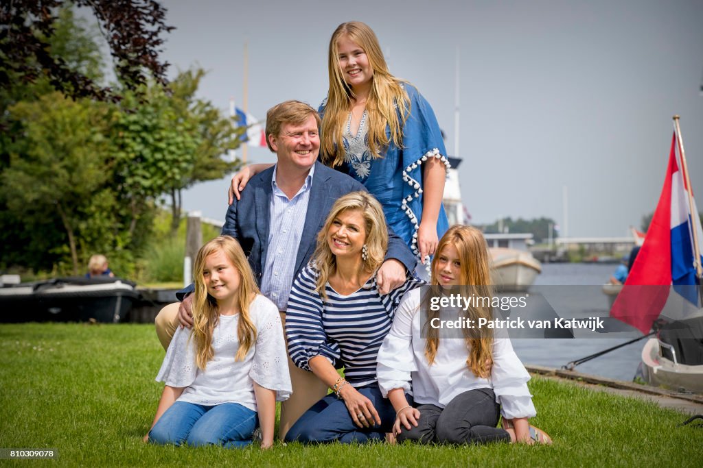 Dutch Royal Family Summer Photo Call