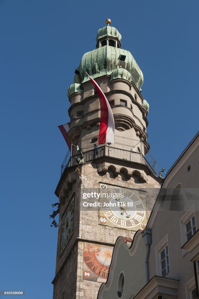 Stadtturm, town tower in Innsbruck