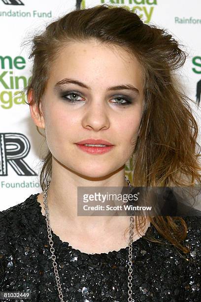 Musician Coco Sumner attends the Rainforest Foundation Fund's "Some Kinda Legacy" benefit party at The Plaza on May 08, 2008 in New York City.