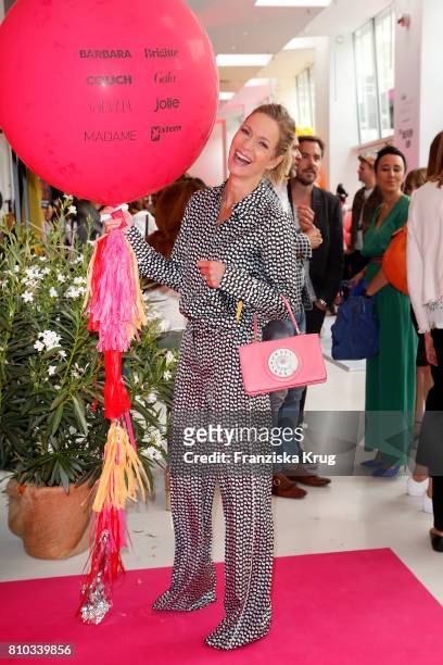 Lisa Martinek attends the Gala Fashion Brunch during the Mercedes-Benz Fashion Week Berlin Spring/Summer 2018 at Ellington Hotel on July 7, 2017 in...