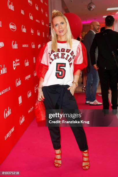 Tamara von Nayhauss attends the Gala Fashion Brunch during the Mercedes-Benz Fashion Week Berlin Spring/Summer 2018 at Ellington Hotel on July 7,...