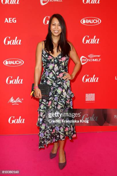 Minh-Khai Phan-Thi attends the Gala Fashion Brunch during the Mercedes-Benz Fashion Week Berlin Spring/Summer 2018 at Ellington Hotel on July 7, 2017...