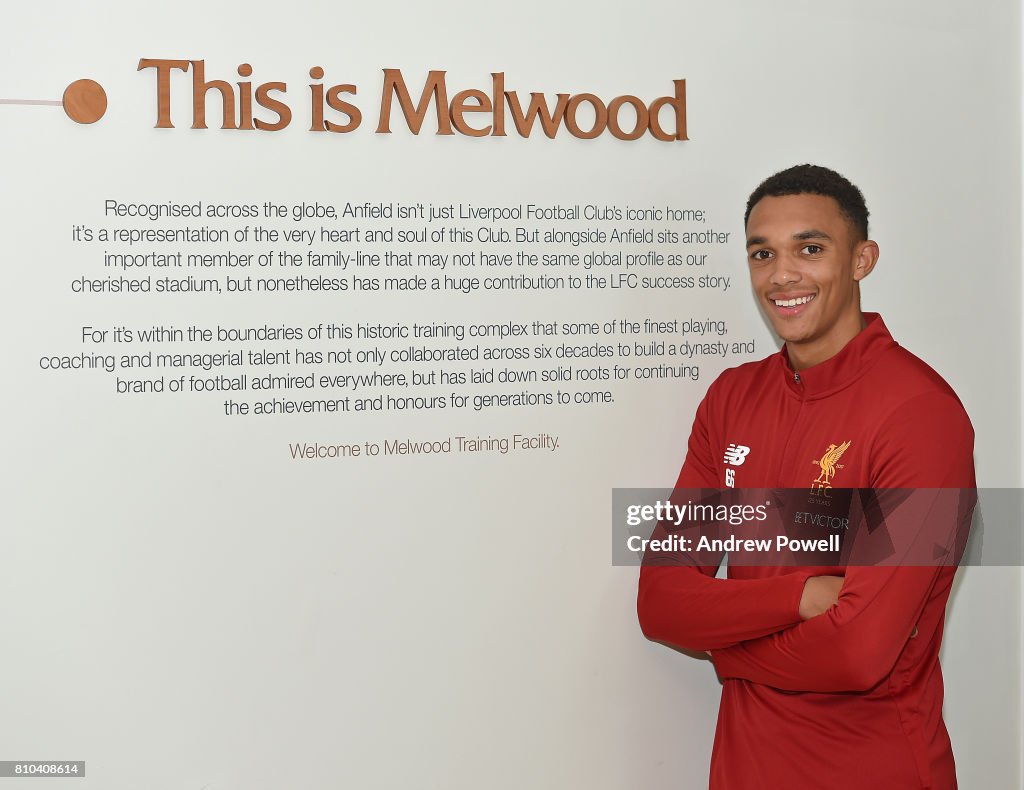 Trent Alexander-Arnold Signs Contract Extension At Liverpool