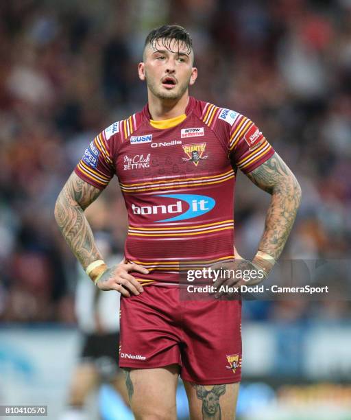 Huddersfield Giants's Oliver Roberts during the Betfred Super League Round 21 match between Huddersfield and Widnes Vikings at John Smith's Stadium...