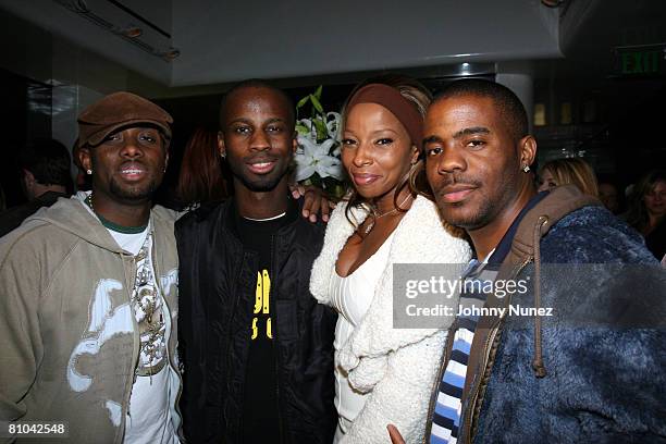 Kendrick "Wyldcard" Dean, Bryan-Michael Cox, Mary J. Blige and Adonis Shropshire