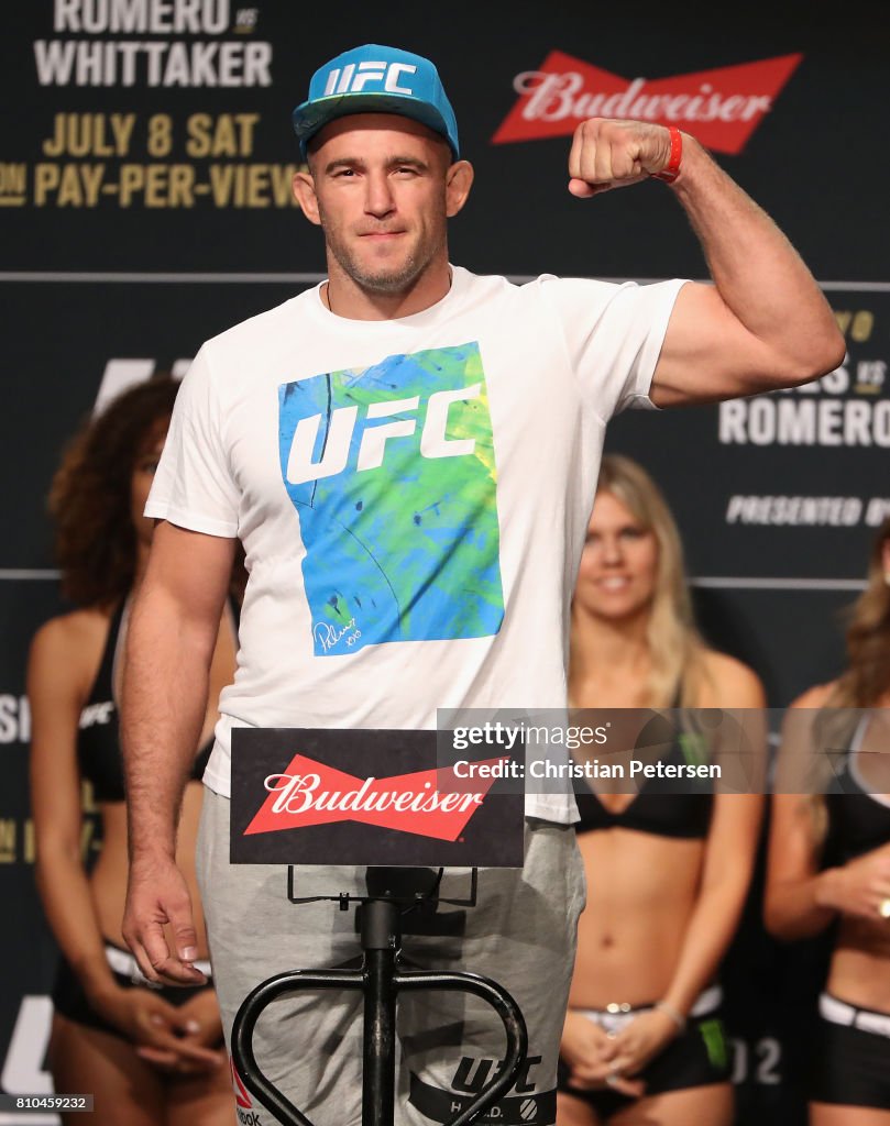 UFC 213: Weigh-ins