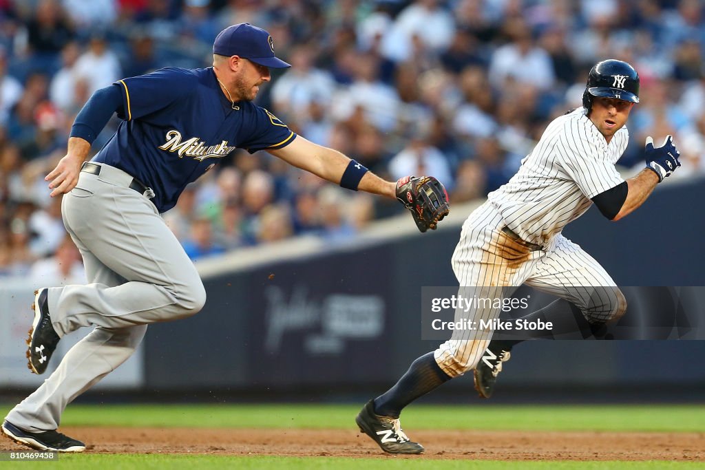 Milwaukee Brewers v New York Yankees