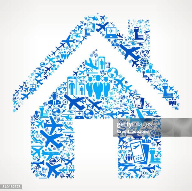 home aviation and air planes vector graphic - construction crew stock illustrations